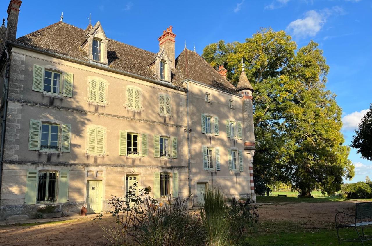 Chateau Du Mauny, Gites Et Chambres D'Hotes En Bourgogne Rosey Exterior foto